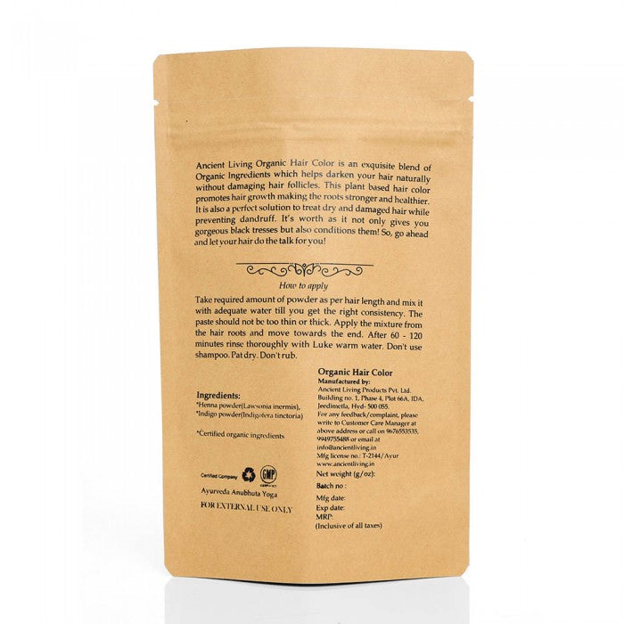 Ancient Living Organic Hair Color Pouch - 100 gm