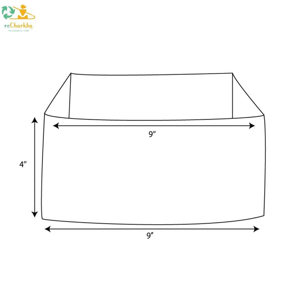 ReCharkha Collapsible Storage Box Medium