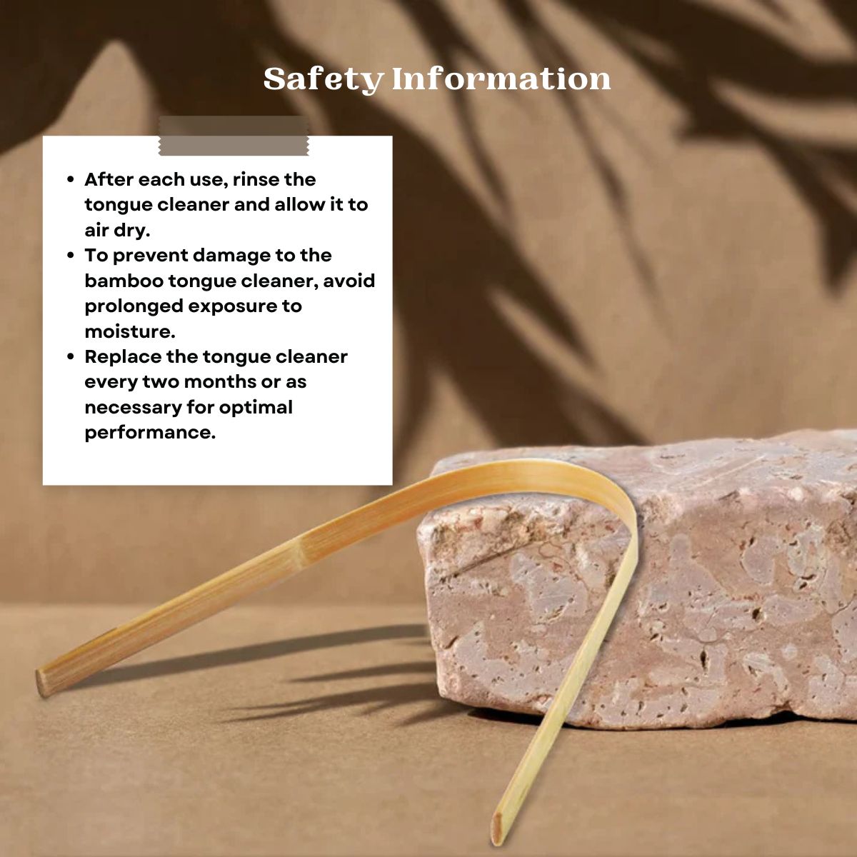 Goli Soda Natural Bamboo Tongue Cleaner (Pack Of 2)