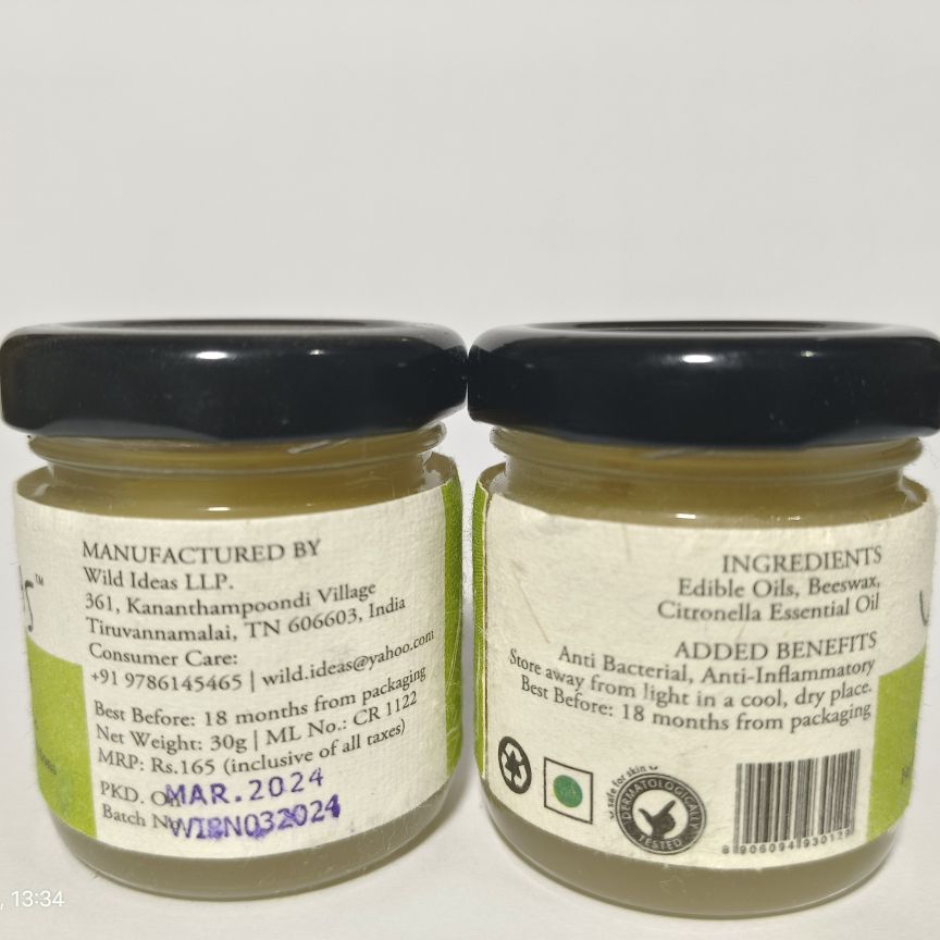 Wild Ideas Foot Cream 30G (Pack Of 2)