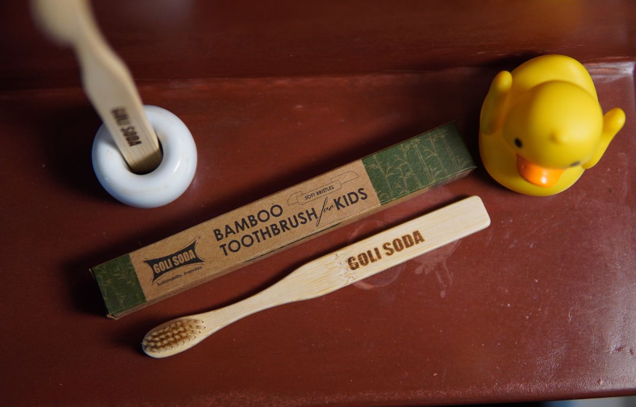Bamboo Toothbrush For Kids