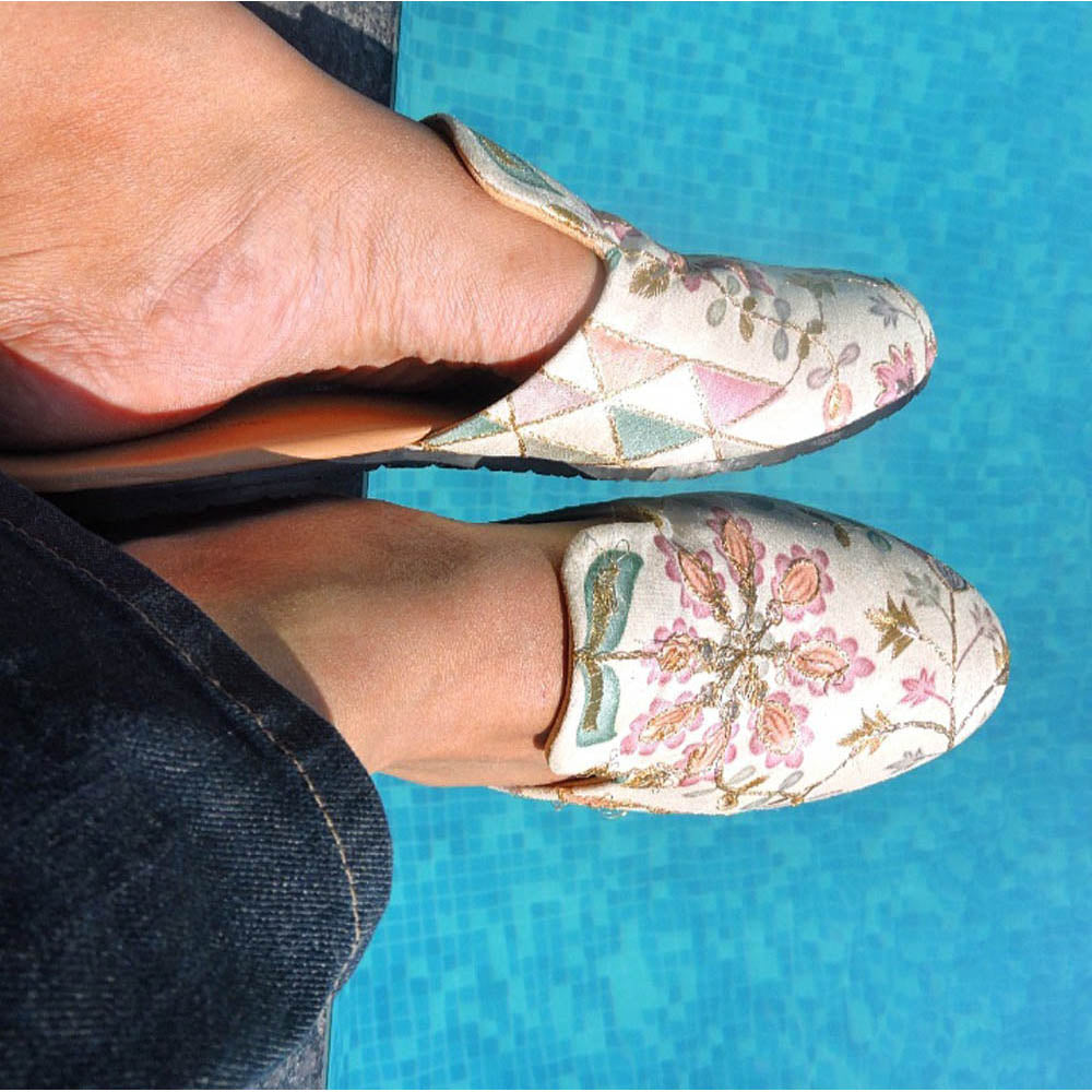 Verde Carvi Covered Toe Mules