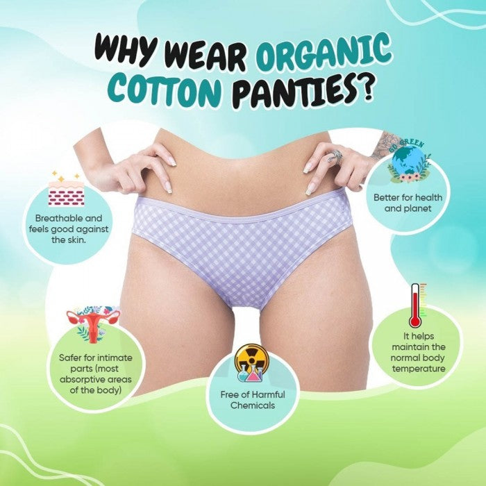 SochGreen Organic Stylish Panty (Bikini) (2pc)