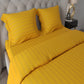 Swaas Antimicrobial 300TC Sateen Striped Pillow Cover