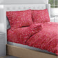 Swaas 100% Pure Cotton Bright Blooms Bedsheet Set (Extra Double)