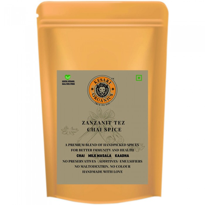 Kesari Organics Zanzanit Tez Chai Spice (Tea Masala)