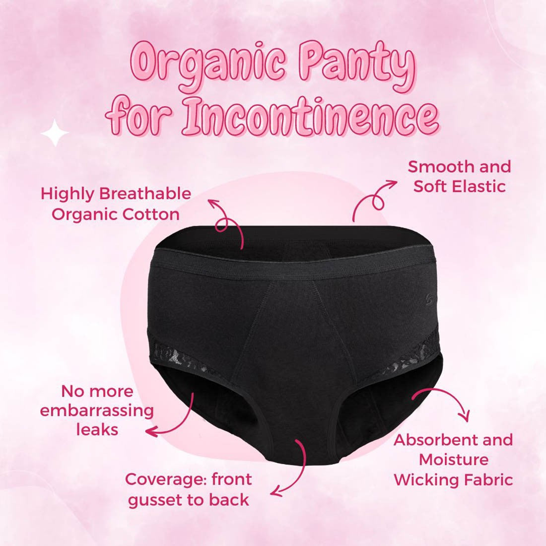 SochGreen Organic Incontinence Underwear (Brief) (1pc)