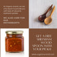 Organic Anand Homemade Indian Gooseberry Amla Pickle 500gram and Garlic Turmeric Pickle 500gram with Neemwood Spoon Haldi Lahsun Amla 1000 Gram Combo Pack of 2