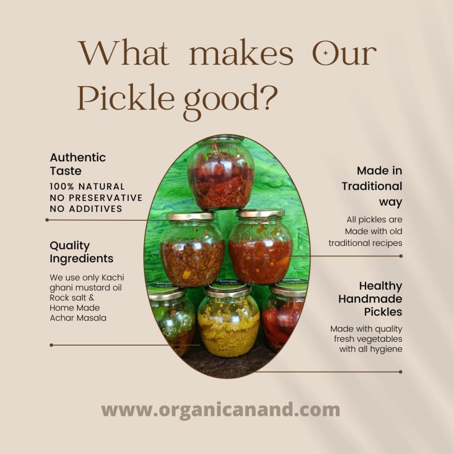 Organic Anand | 100% Pure & Natural Nimbu Mango Achar | Fresh Homemade Pickle | Authentic, No Preservative Nimbu Combo Set| Pack of (500 gm)