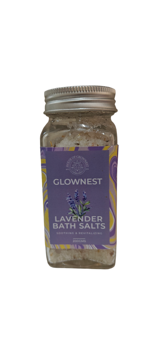 Glownest Lavender Bath Salt 200 gm