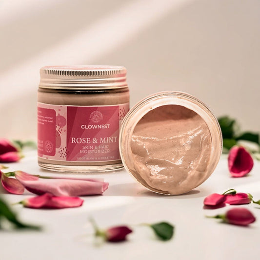 Glownest Bio Enzyme Based Rose & Mint Skin & Hair Moisturiser