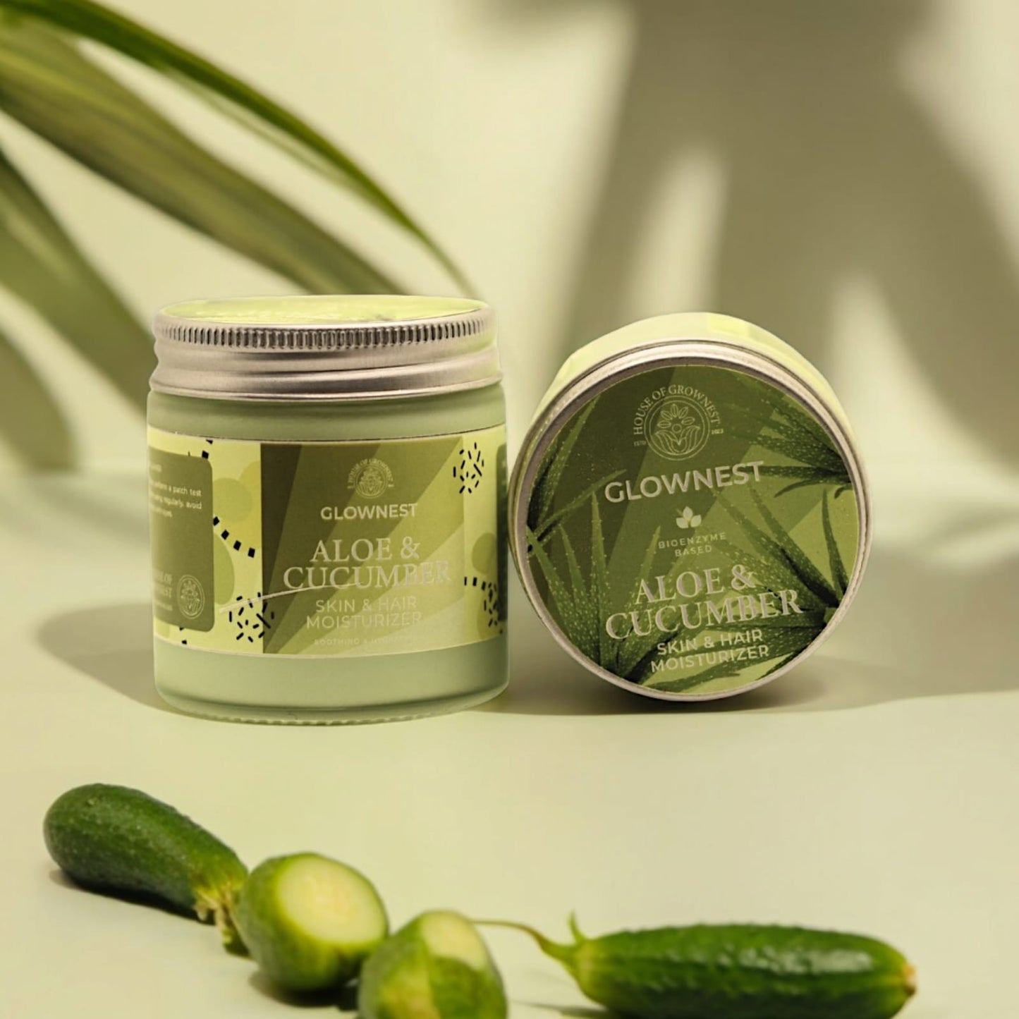 Glownest Bioenzyme Based Aloe & Cucumber Skin & Hair Moisturiser