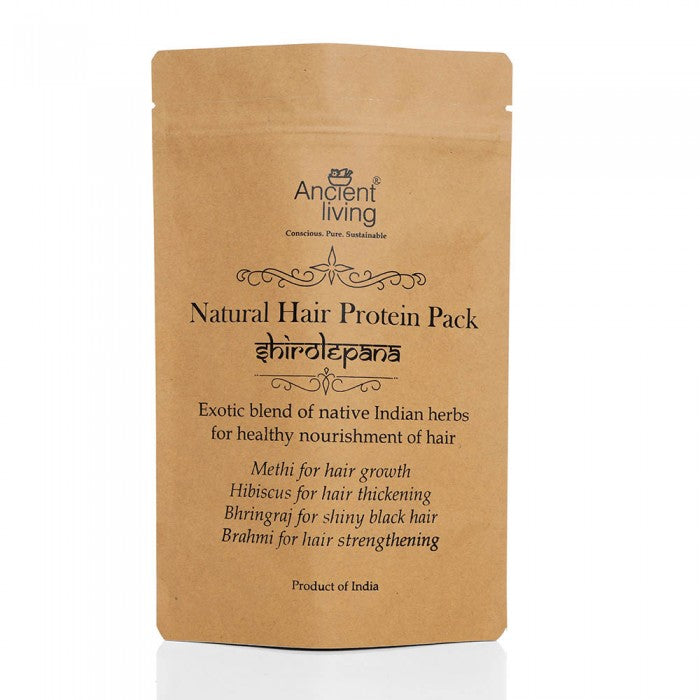 Ancient Living Natural Hair Protein Pack - Pouch (Set Of 2) - 100 gm