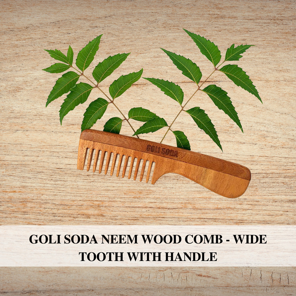 Neem Wood Comb for Natural Hair Care