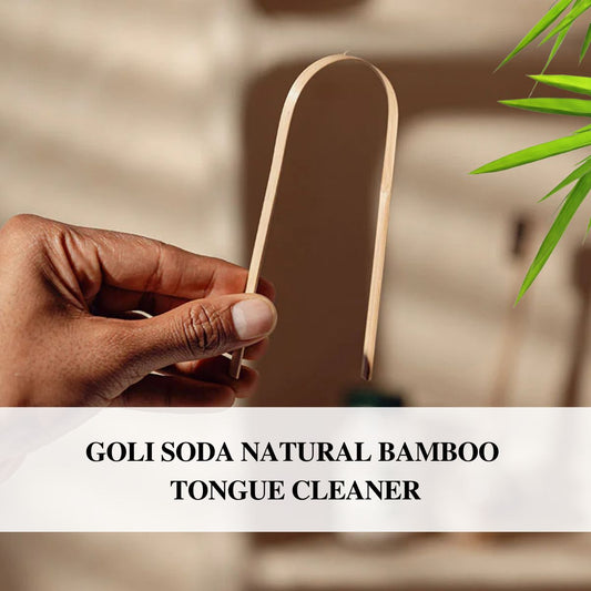 Goli Soda Natural Bamboo Tongue Cleaner