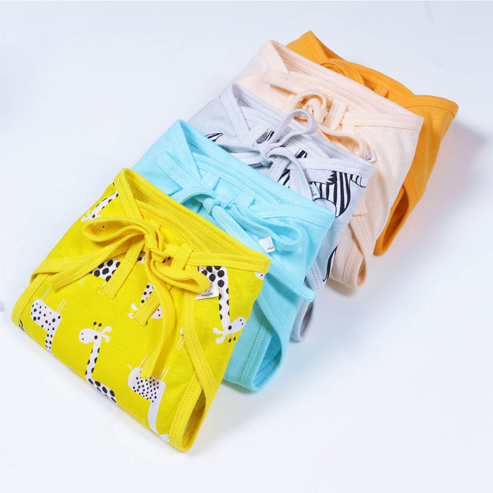 Snugkins 100% Cotton Nappy Large Size (5-10Kg) Pack Of 5 - Snugbuns