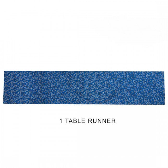 Swaas 100% Cotton Building Blocks Printed Table Runner