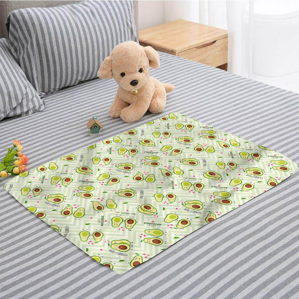 Snugkins – Baby Diaper Changing Mat, Baby Urine Sheet, Reusable & Waterproof Nappy Changing Mat, Super Absorbant Mat Ideal For Newborn Babies –(0 -12 Months )(28 X 18 Inches )-Pack Of 1- Avoc