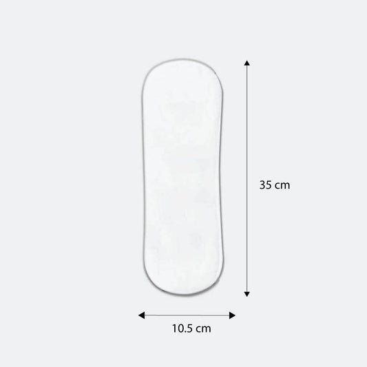 Wet-Free Microfiber Terry Soaker Inserts For Baby Cloth Diapers - Pack Of 2