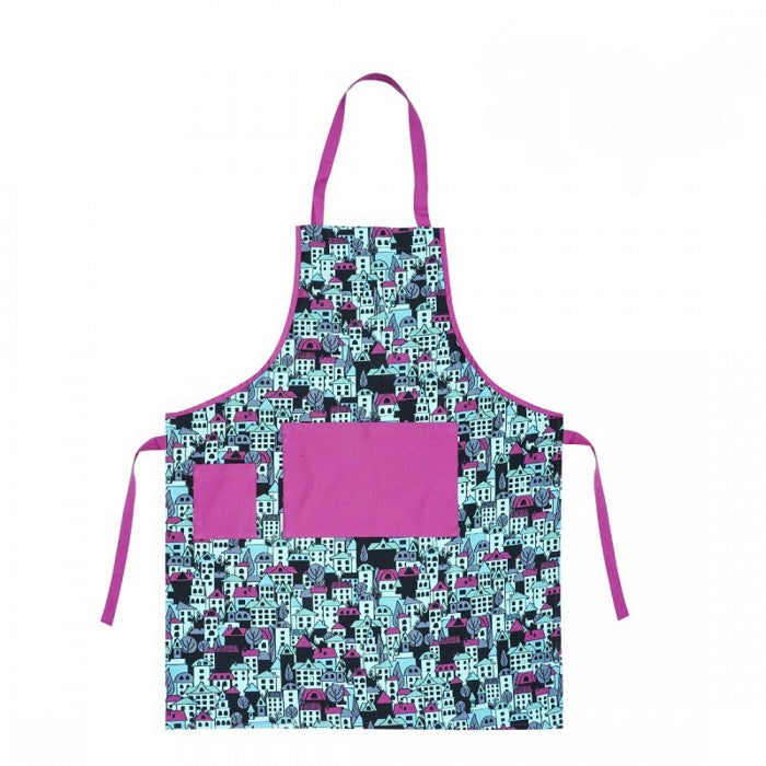 Swaas 100% Cotton Building Blocks Printed Apron