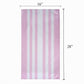 Swaas 100% Cotton Pink Band Kitchen Towel