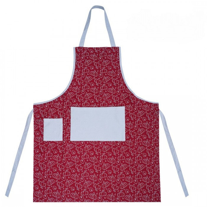 Swaas 100% Cotton Pumpkin Printed Apron