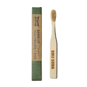 Bamboo Toothbrush for Kids | Soft Plant Bristles | Eco-Friendly