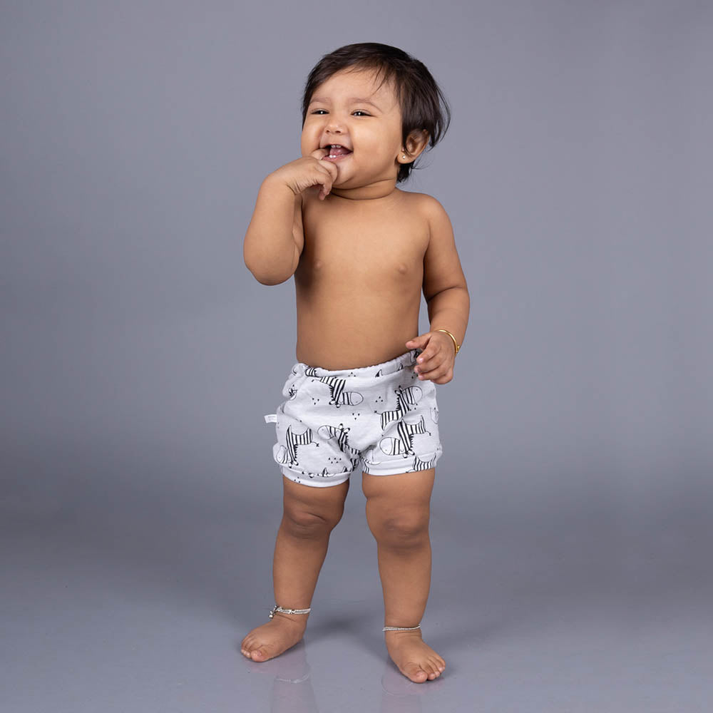 Snugkins 100% Cotton Underwear/Bloomers For Child/Toddlers/Kids (Boys & Girls) Pack Of 5 - Bloomin' Buddies (18-24 Months)