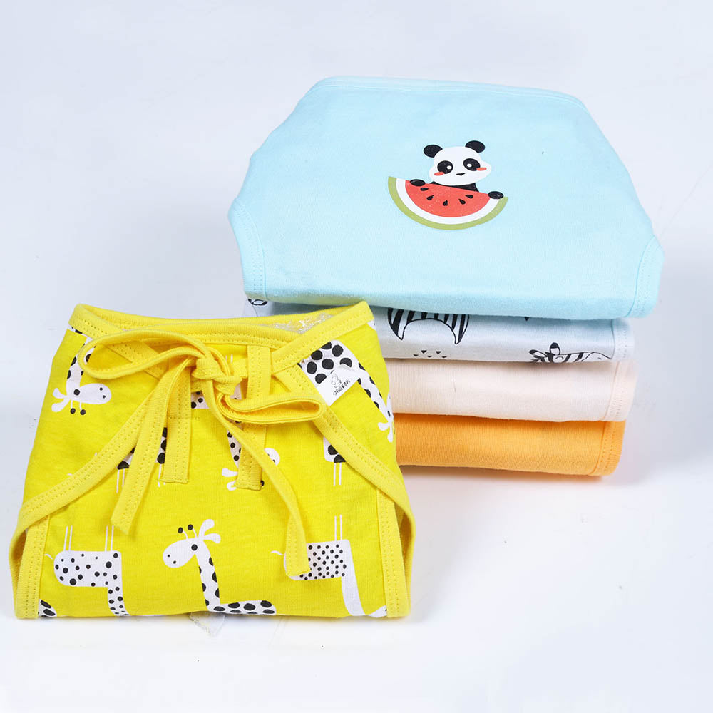 Snugkins 100% Cotton Nappy Large Size (5-10Kg) Pack Of 5 - Snugbuns