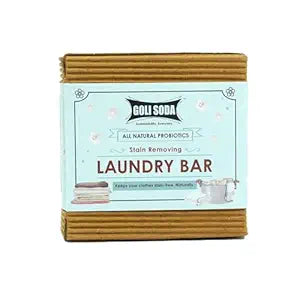 Goli Soda All Natural Probiotics Stain Removing Laundry Bar 90 g