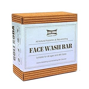 All Natural Probiotics Face Wash Bar | Chemical-Free & 100% Natural - 90 g