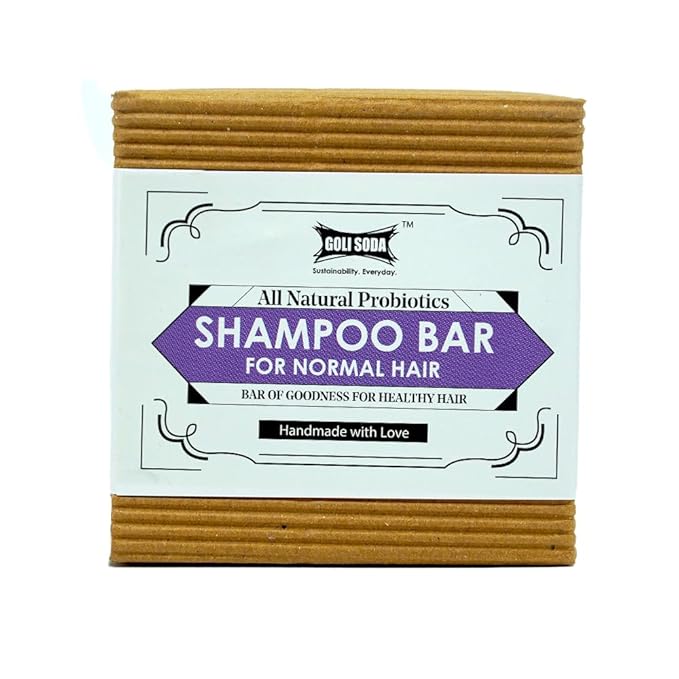 All Natural Probiotic Shampoo Bar for Normal Hair - 90 g