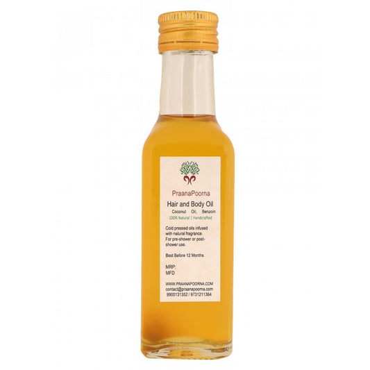 PraanaPoorna Fragrant Coconut Oil 100 ml
