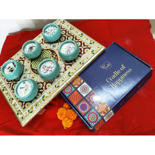 Ecocradle Ceramic Soy Wax Diyas