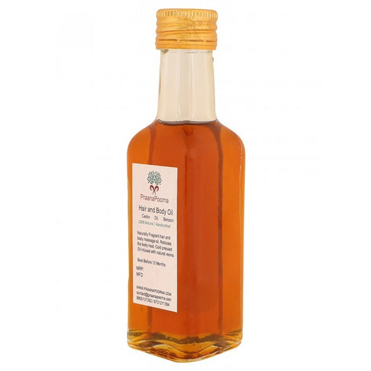 PraanaPoorna Fragrant Castor Oil 100 ml