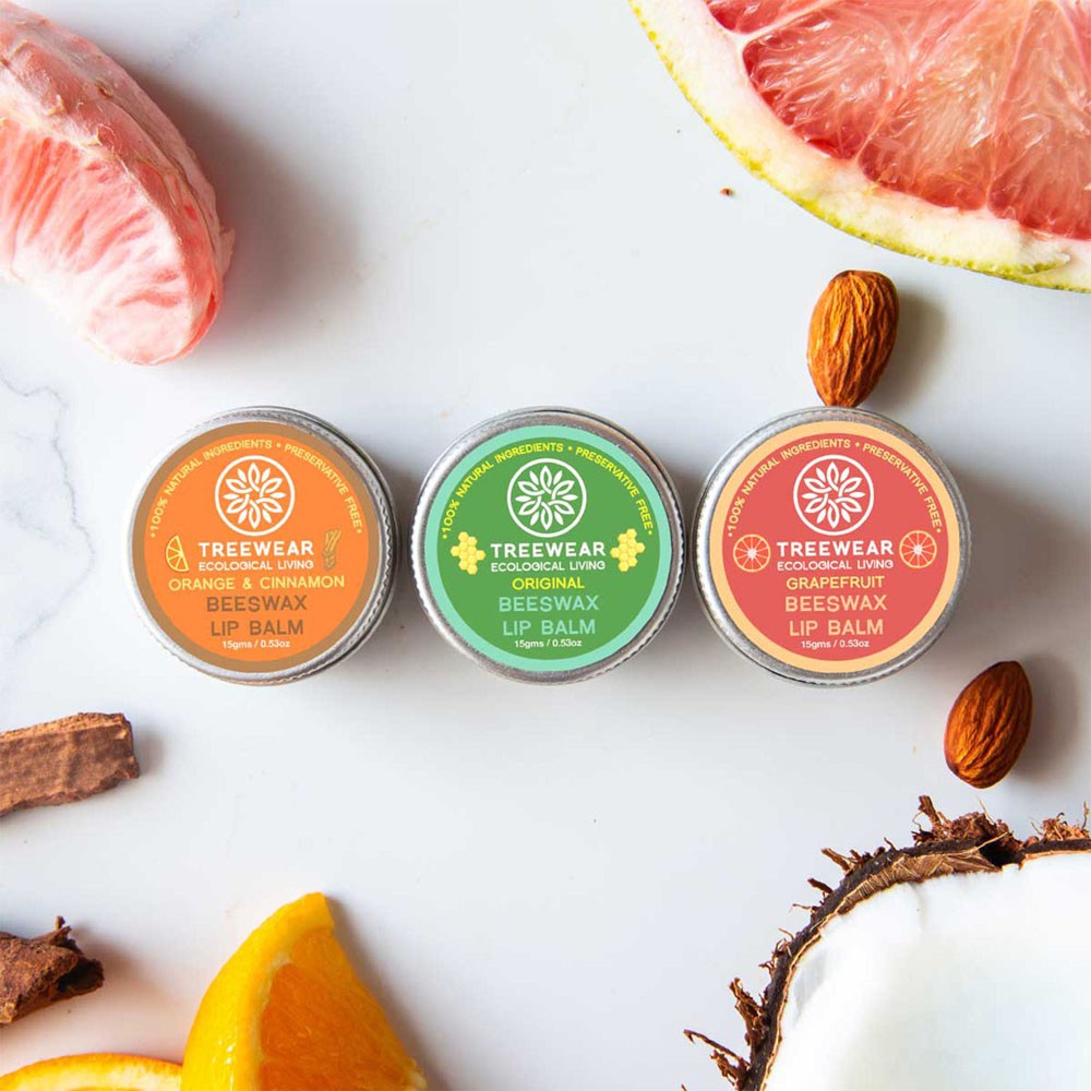 TreeWear Beeswax Lip Balm 15 GM