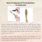 Bamboo Toothbrush for Kids | Soft Plant Bristles | Eco-Friendly