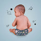 Regular Diaper By Snugkins -Freesize Reusable, Waterproof & Washable Cloth Diapers For Day Time Use.Contains 1 Pocket Diaper & 1 Wet-Free Microfiber Terry Soaker (Fits Babies 5-17Kgs) -Rainbo