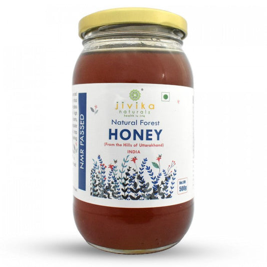 Jivika Naturals Pure & Natural Forest Honey (NMR Passed) 500 Gms