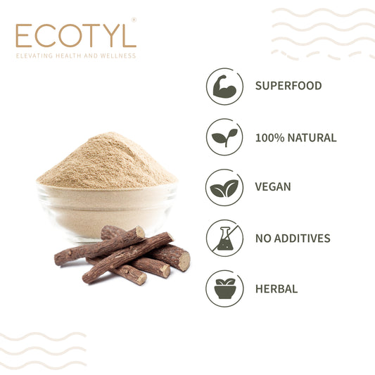 Ecotyl Ashwagandha Root Powder for Mental Well Being | Energy Booster |100g (Pack Of 2)