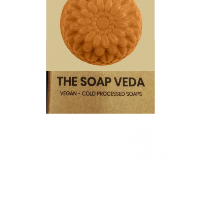 The Soap Veda Charcoal Soap + Kasturi Manjal Soap ( De-Tan Combo)