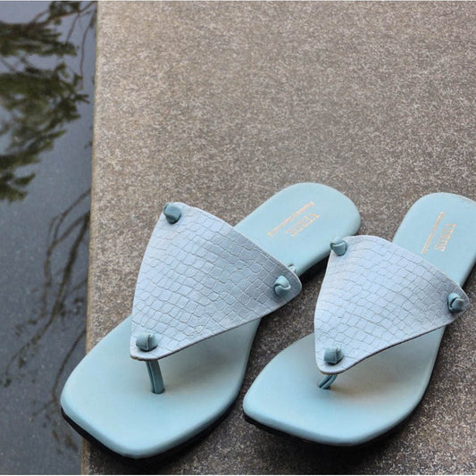 Verde Akasa Open Toe Slide Sandals