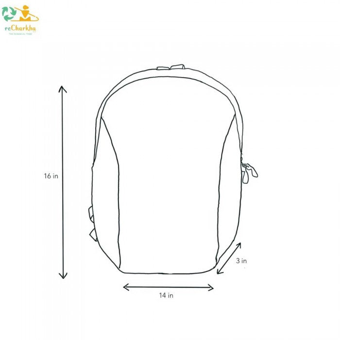 ReCharkha Laptop Backpack Bag