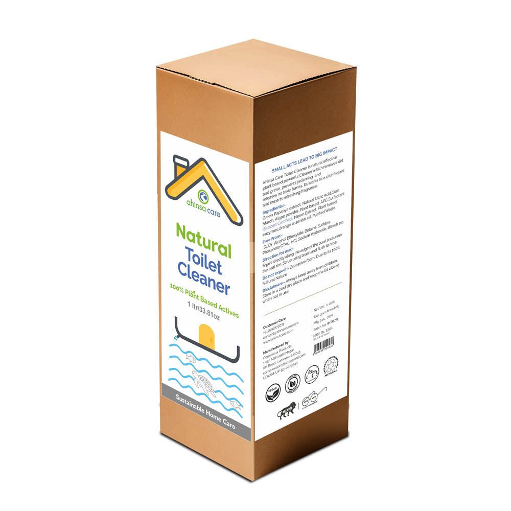 Ahinsa Care Natural Toilet Cleaner Liquid 1L