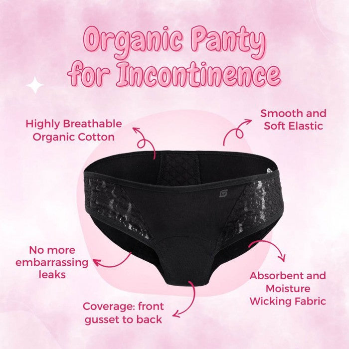 SochGreen Organic Incontinence Underwear (Bikini) (1pc)