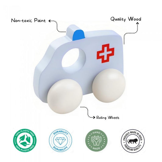 Brain Factory Emergency vehicle ambulance (Age 1 year and above)