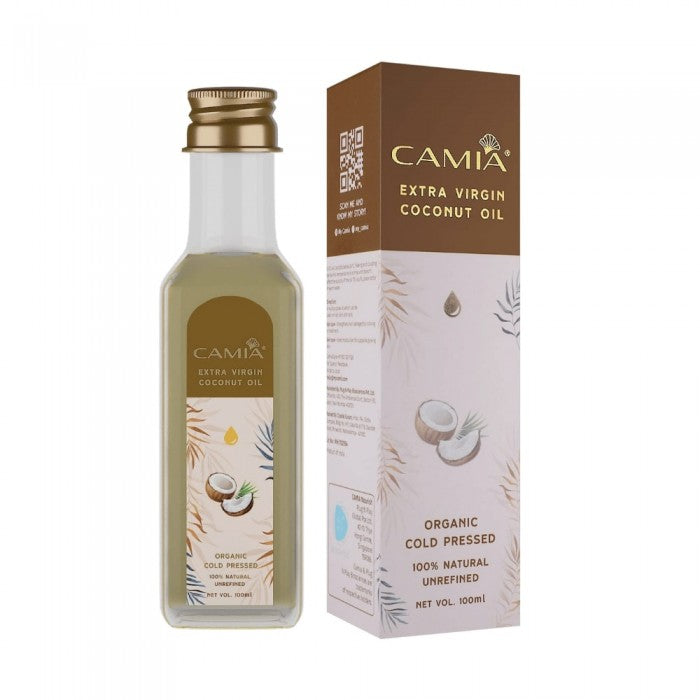 MyCamia Cold-Pressed Extra Virgin Carrier Coconut Oil 100 ml