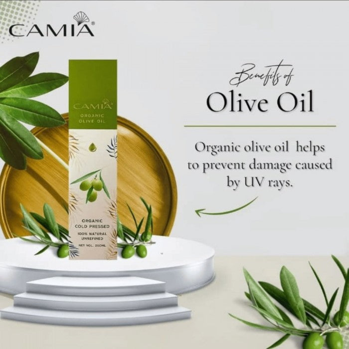 MyCamia Cold-Pressed Extra Virgin Carrier Olive Oil 100ml