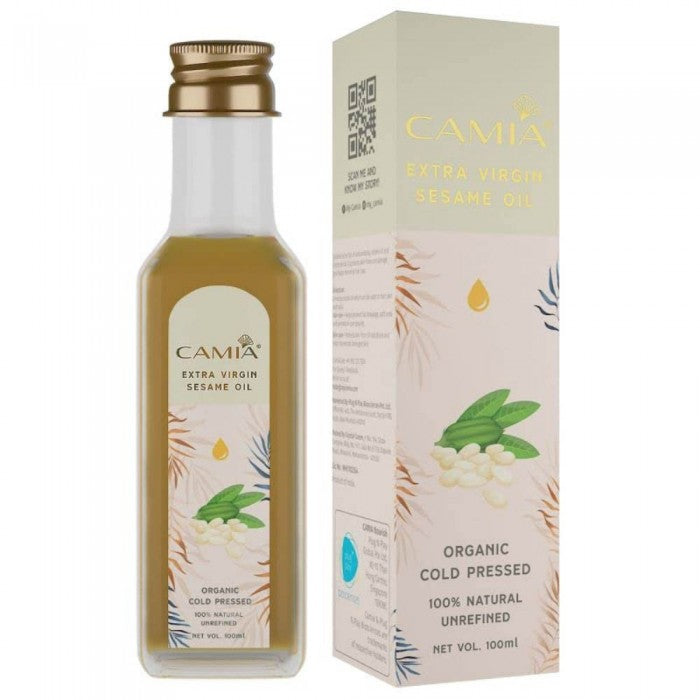 MyCamia Cold-Pressed Extra Virgin Carrier Sesame Oil 100ml