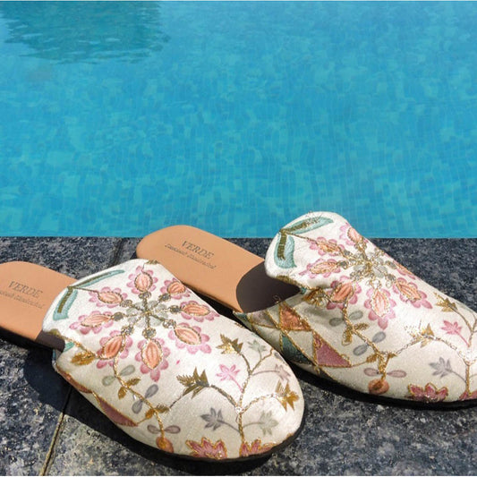 Verde Carvi Covered Toe Mules